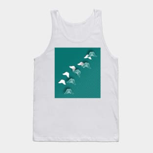 Escaping butterflies Tank Top